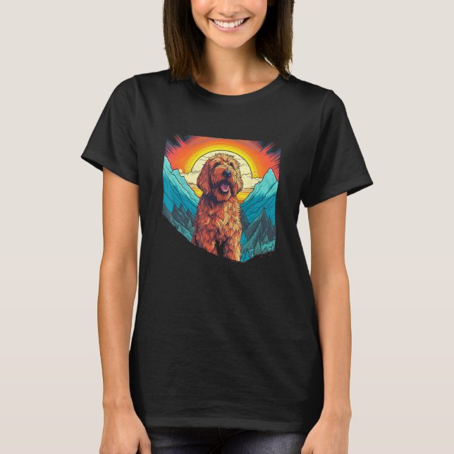 Camiseta Goldendoodle Dood  Doodle Dog Golden Doodle 10 (Frente)