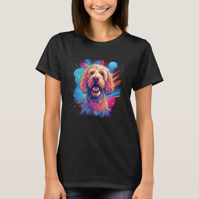 Camiseta Goldendoodle Dood  Doodle Dog Golden Doodle 6 (Frente)