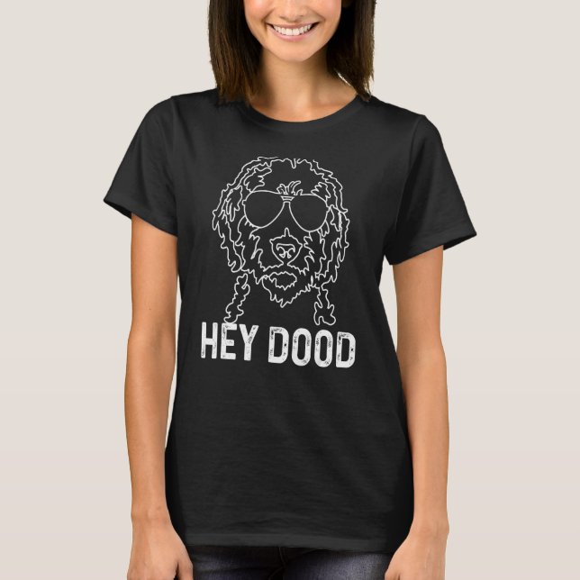 Camiseta Goldendoodle Ei Dood Engraçado Ouro Labradoodle Do (Frente)