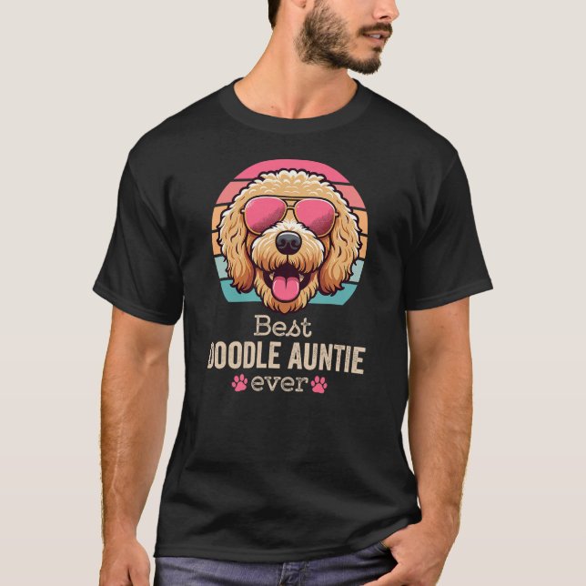 Camiseta Goldendoodle, Golden Doodle Dog Cute Best Doodle A (Frente)