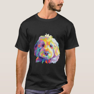 Camiseta Goldendoodle Labradoodle Colorido