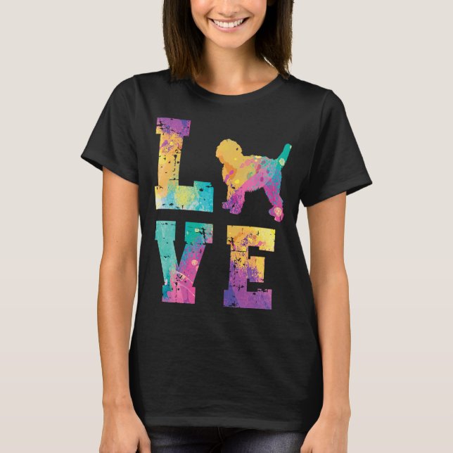 Camiseta Goldendoodle Love (Frente)