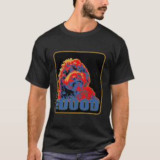 Camiseta Goldendoodle O Engraçado Vintage Retro Pai
