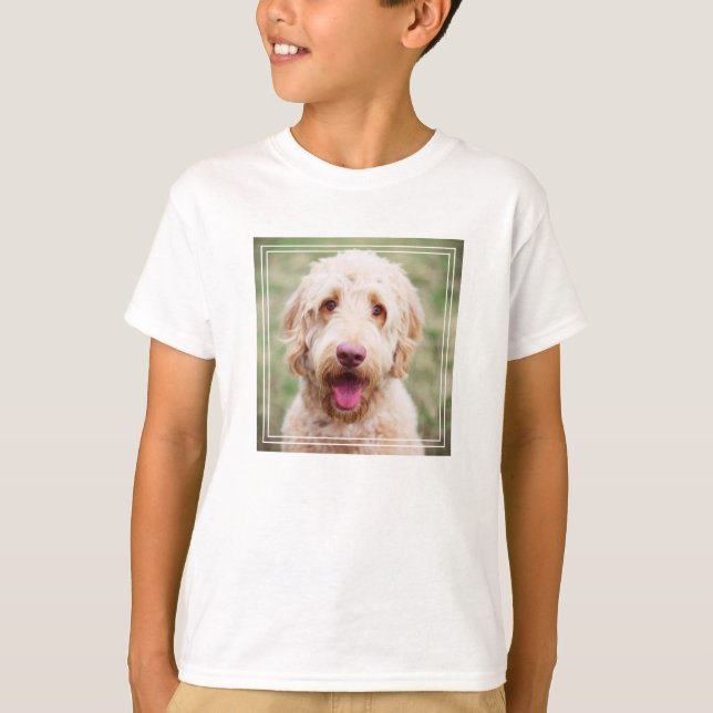 Camiseta Goldendoodle sorrindo (Frente)