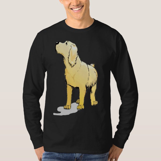 Camiseta Goldenes Labradoodle (Frente)