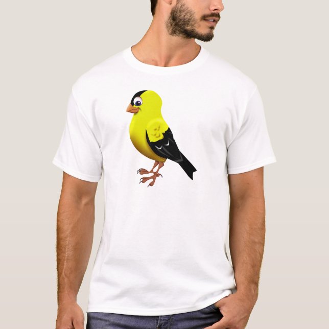 Camiseta Goldfinch americano (Frente)