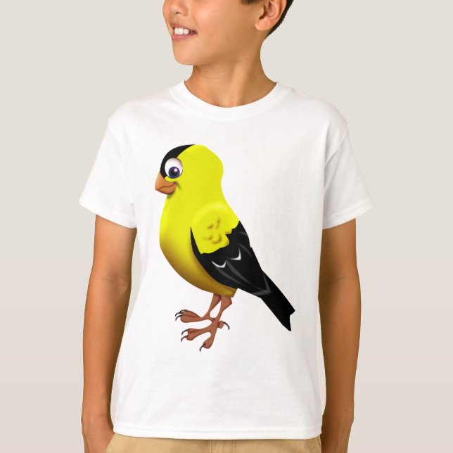 Camiseta Goldfinch americano (Frente)