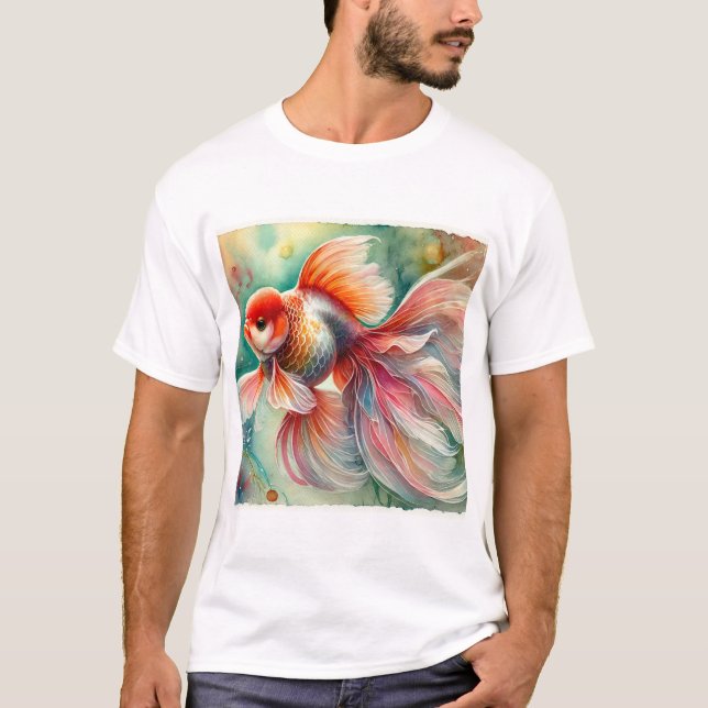 Camiseta Goldfish 111024AREF114 - Watercolor (Frente)