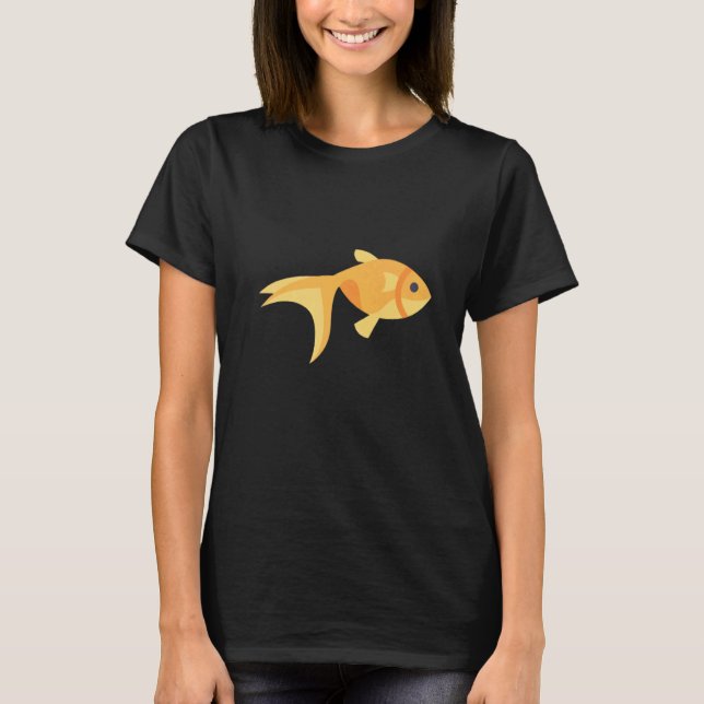 Camiseta Goldfish  Artistic Fish Koi Carp  2 (Frente)