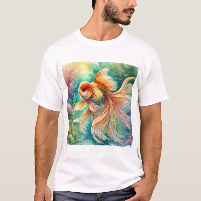 Camiseta Goldfish in Tranquil Waters 240824AREF111 - Waterc (Frente)
