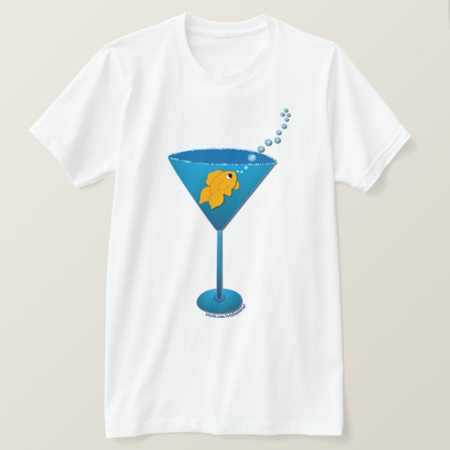 Camiseta Goldfishtini (Frente do Design)