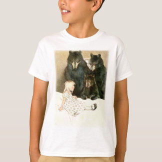 Camiseta GOLDILOCKS foi descoberto pelos três ursos