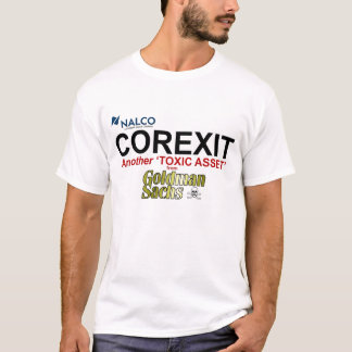 Camiseta Goldman Sachs e COREXIT