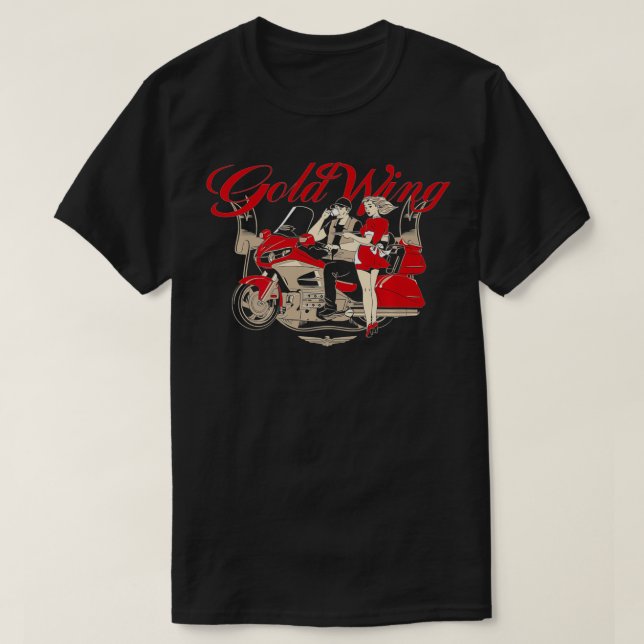 Camiseta Goldwing club Premium  (Frente do Design)
