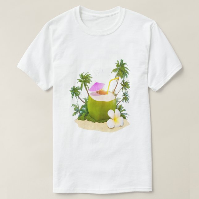 Camiseta Gole Tropical, Férias Instantâneas (Frente do Design)