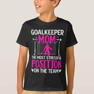 Camiseta Goleira de Hóquei na Grama Mãe Engraçado Hóquei Go