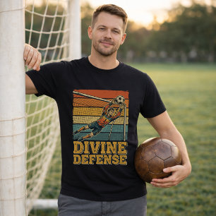 Camiseta Goleiro de Futebol Cristão Retro