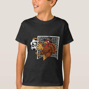 Camiseta Goleiro de Futebol Turquia 67 Seis Sete Meninos Di