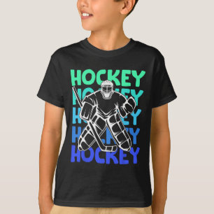 Camiseta Goleiro de Hóquei Hóquei no Gelo Crianças Meninos 