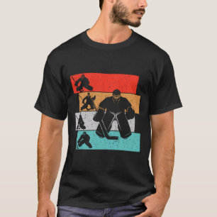 Camiseta Goleiro de Hóquei no Gelo Jogador de Hóquei Crianç