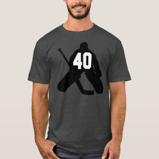 Camiseta Goleiro de Hóquei SEU Número 40 Homens Mulheres Me