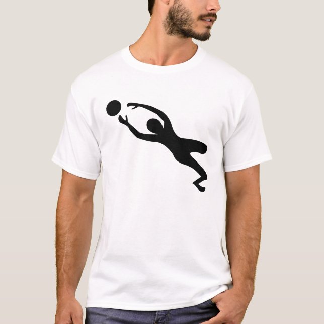 Camiseta Goleiro - Preto (Frente)
