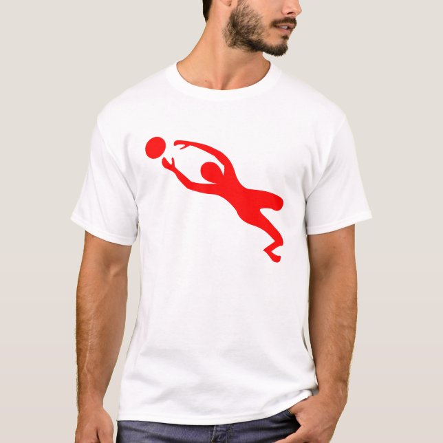 Camiseta Goleiro - Vermelho (Frente)