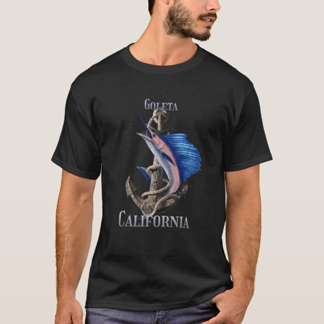 Camiseta Goleta California Espadarte Marlin Ocean Fisheries (Frente)