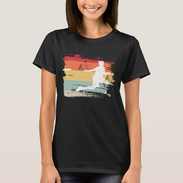 Camiseta Golf 1 do disco Frisbee Retroativo (Frente)