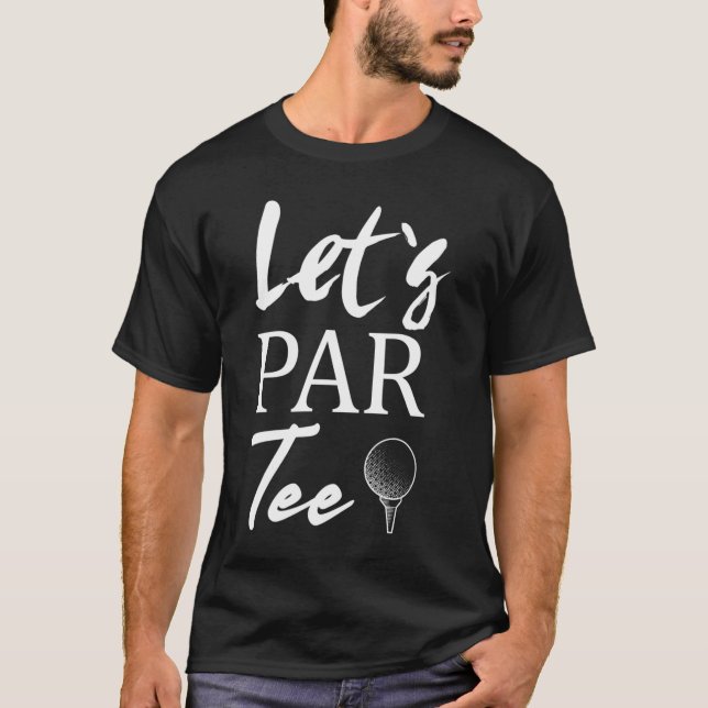 Camiseta Golf Ball e Vamos de Golfe (Frente)