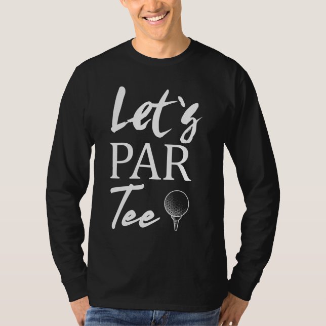 Camiseta Golf Ball e Vamos de Golfe (Frente)