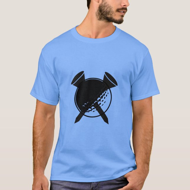 Camiseta Golf Ball & Tee (Frente)