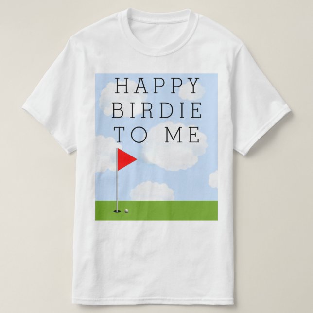Camiseta Golf Birthday (Frente do Design)