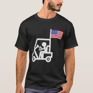 Camiseta Golf Carrinho Bandeira Cerveja Engraçada Bebendo G