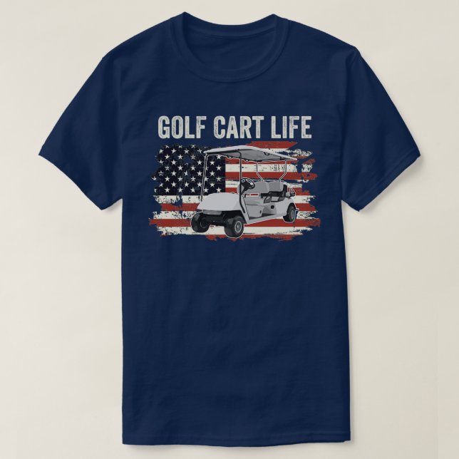 Camiseta Golf Cart Life (Frente do Design)