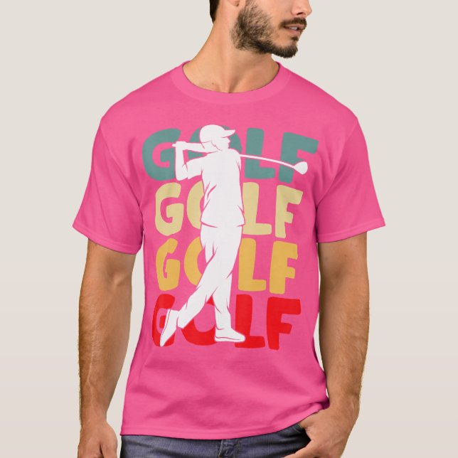 Camiseta Golf Club Golfing Golfer Boys Men (Frente)