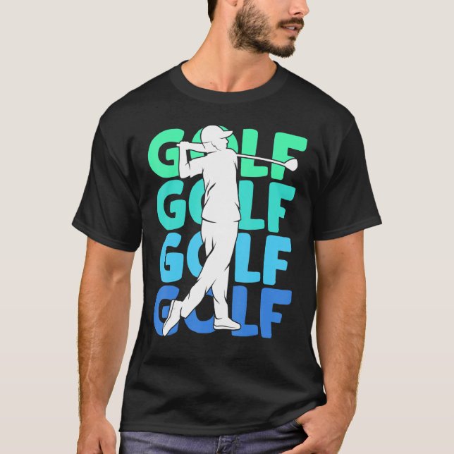 Camiseta Golf Club Golfing Golfer Kids Boys Men_1 (Frente)