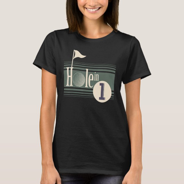 Camiseta Golf Club Hole Em Um Golfe Teto Off Men D (Frente)