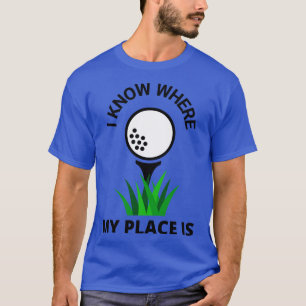 Camiseta Golf Course Golfer Divertido Engraçado Golfe