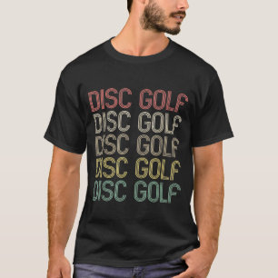 Camiseta Golf de Disco de Estilo Retroativo
