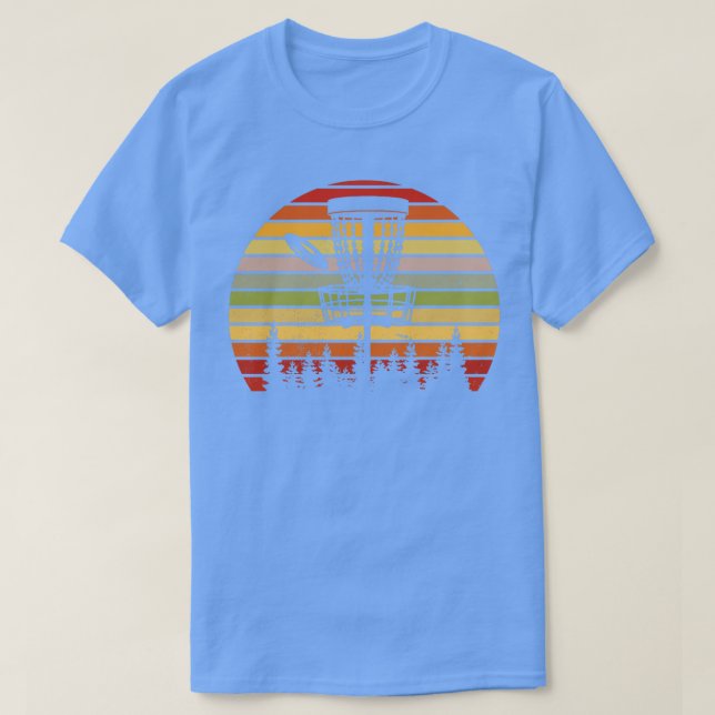 Camiseta Golf de Disco Retroativo (Frente do Design)