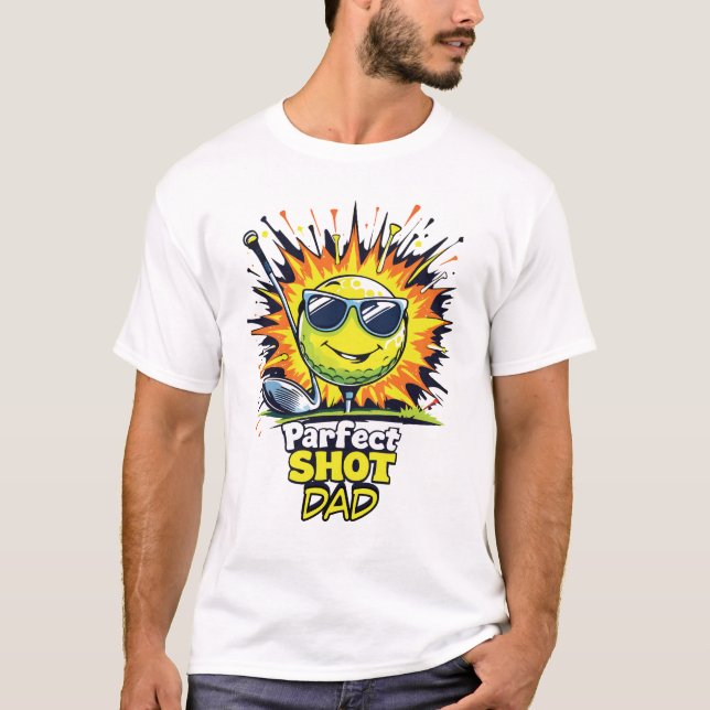 Camiseta Golf de Pai de Parfect Shot (Frente)