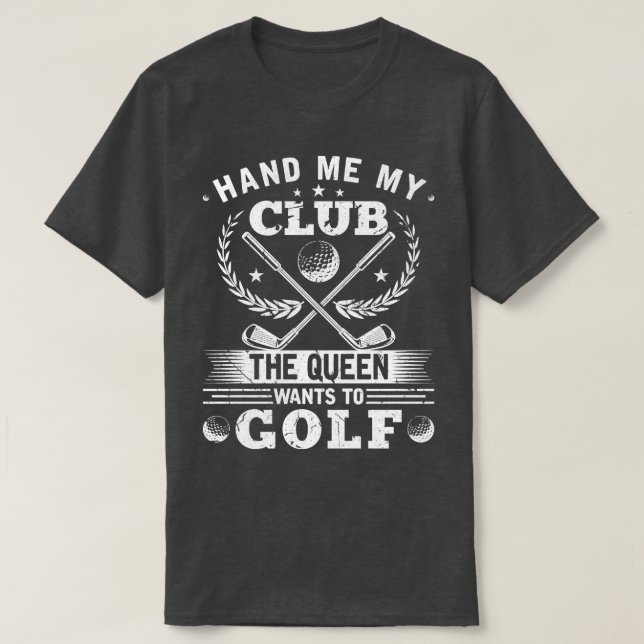 Camiseta Golf do Clube de Golfe (Frente do Design)