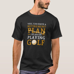 Camiseta Golf do Plano de Reforma