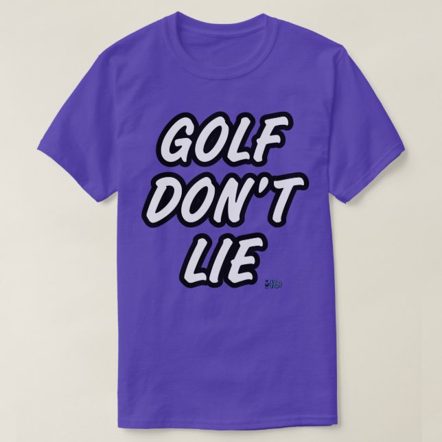 Camiseta Golf Dont Lie Hipster Golf (Frente do Design)