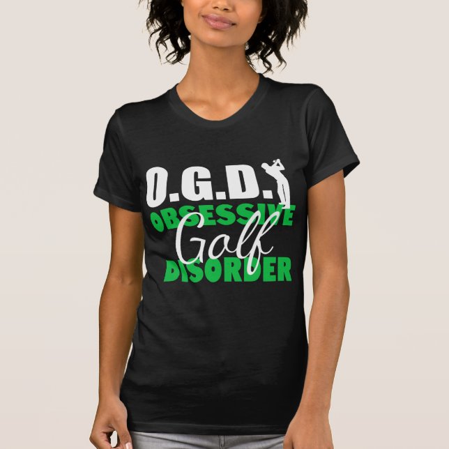 Camiseta Golf Engraçado (Frente)