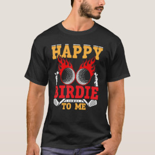 Camiseta Golf Feliz Birdie Para Mim Pai De Golfe Tio Aniver