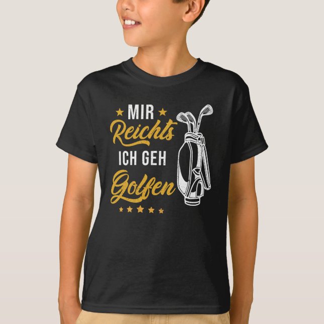 Camiseta Golf German quote funny (Frente)