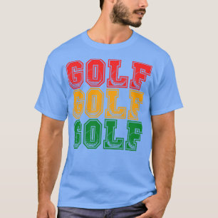 Camiseta Golf Golf Golf Traffic Light Design