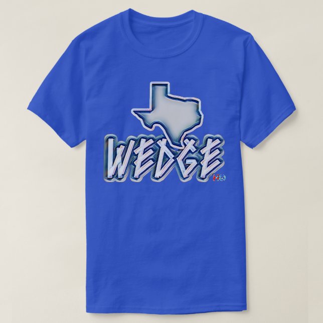 Camiseta Golf Hipster do Texas Wedge (Frente do Design)